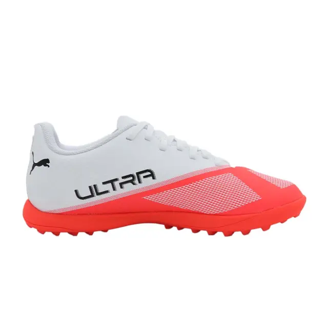 Puma Boy's Ultra 7 Play TT JR Άσπρο - Κόκκινο 109169-01 (Puma) 2