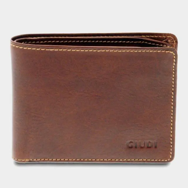 Δερμάτινο Πορτοφόλι Guidi 6182 43 Καφέ - ONESIZE