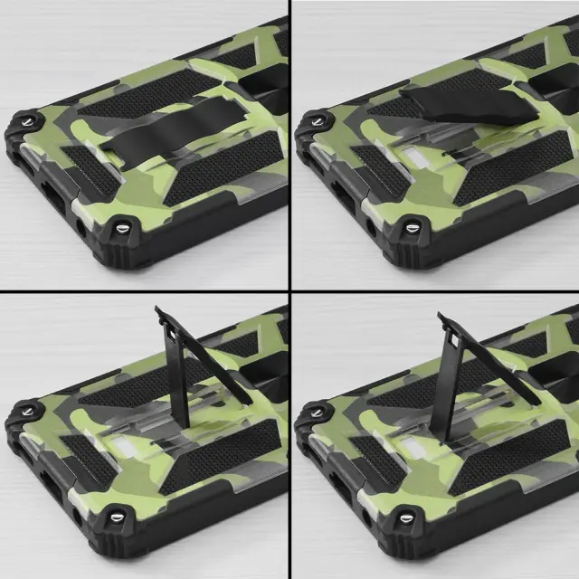 Techsuit® Blazor Series Full Armor Θήκη για Samsung Galaxy A73 5G- Camo Lime 2