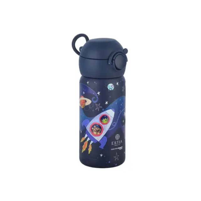 Estia Wonder Bottle Save the Aegean Παιδικό Παγούρι Θερμός Ανοξείδωτο Solar Jump 350ml 2