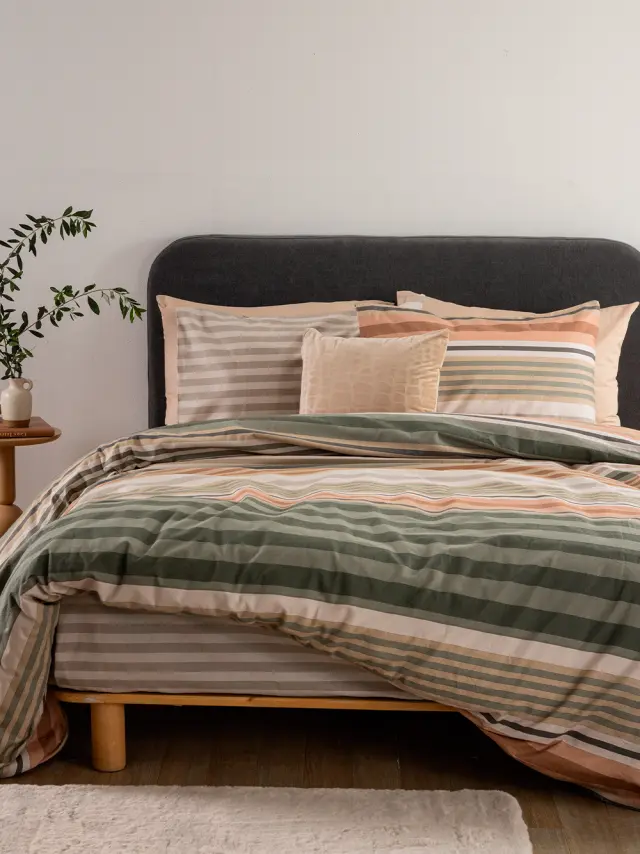 Σετ Σεντόνια 4ων τεμαχίων Flannel Beauty FB0244 Υπέρδιπλα με λάστιχο 170x200+32 240x265