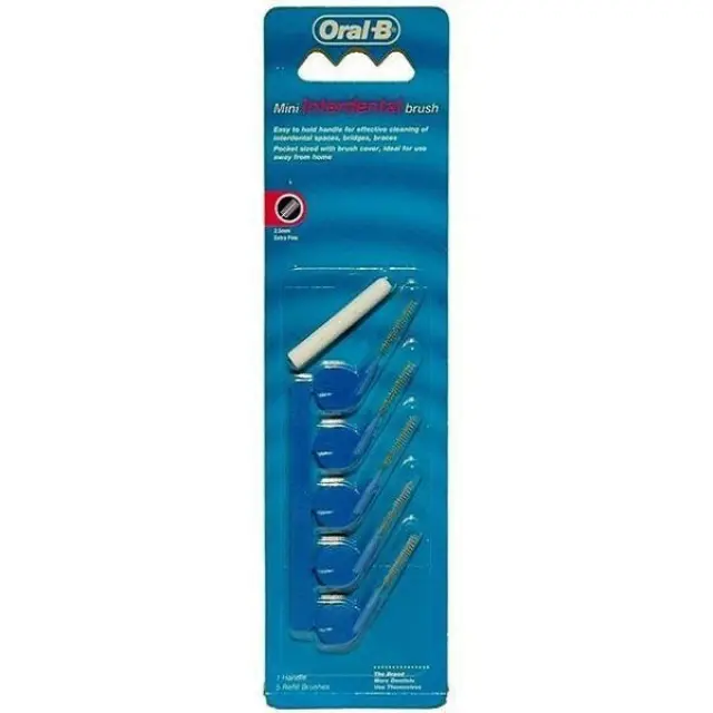 Oral-B Mini Μεσοδόντια Βουρτσάκια 2.5mm 5τεμ