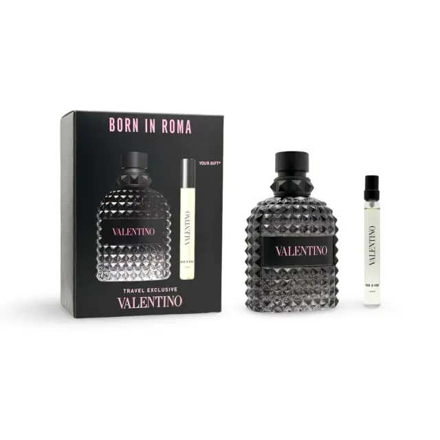 Valentino Uomo Born In Roma Gift Set Edt 100ml + Edt 10ml