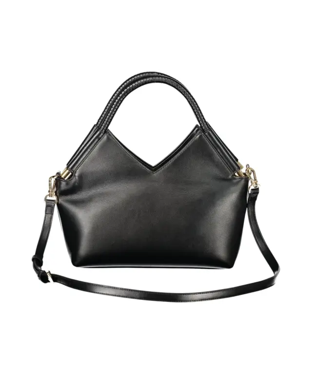 Twinset - Γυναικεια Τσαντα Χειρος Tote 262TB7034-00006 Μαύρο 2