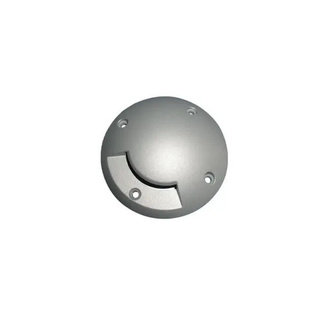 Aca Light ΚΑΛΥΜΜΑ ΠΛΑΚΕΤΑΣ LED ΜΕ 1 ΤΡΥΠΑ ΓΚΡΙ