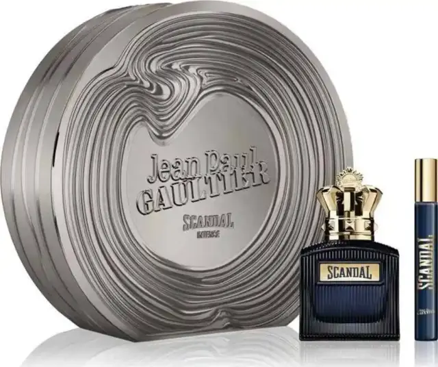 Jean Paul Gaultier Scandal Pour Homme Intense Ανδρικό Άρωμα Σετ Eau De Parfum 100ml & Travel Spray 10ml