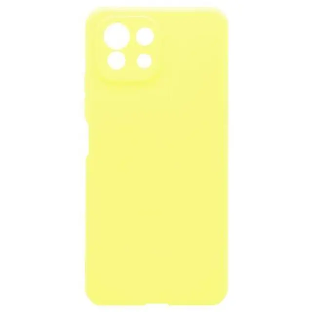 Θήκη Soft TPU inos Xiaomi Mi 11 Lite/ Mi 11 Lite 5G S-Cover Κίτρινο N56709