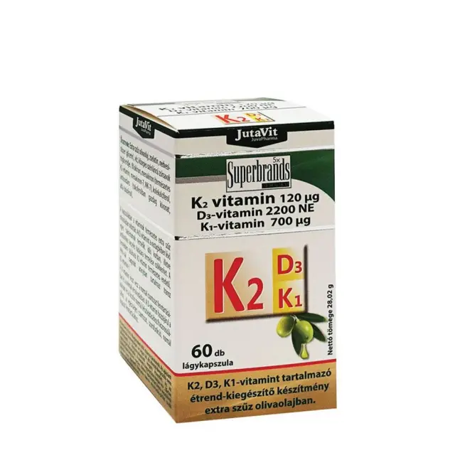 JutaVit Vitamin K2+D3+K1