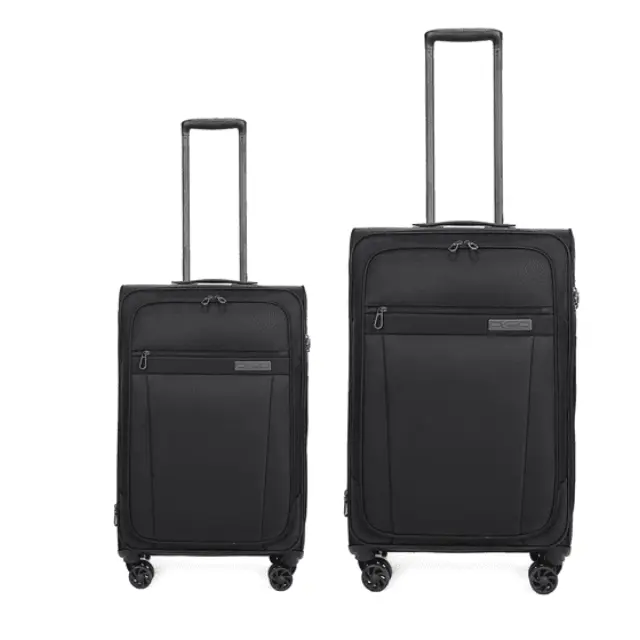 Σετ Βαλίτσες Cardinal 5200 Μεσαία & Μεγάλη 68X22,5X41 cm + 78x25x46 cm μαύρο - Small
