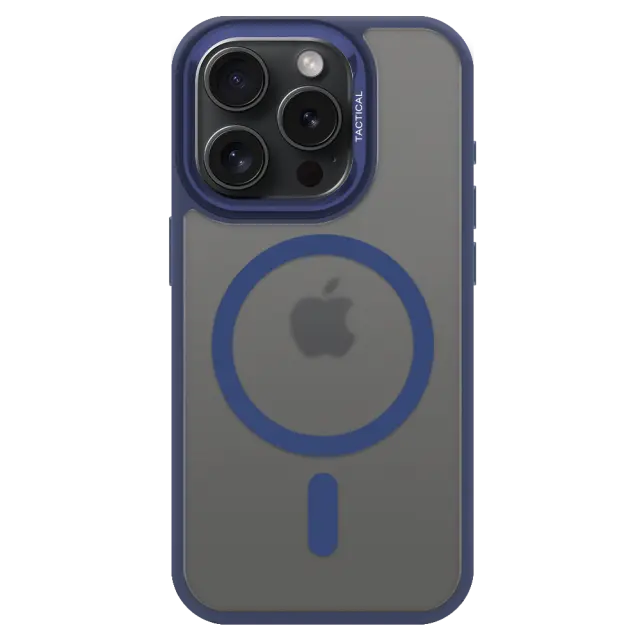 Tactical MagForce Hyperstealth 3.0 Cover for Apple iPhone 15 Pro Deep Blue 3