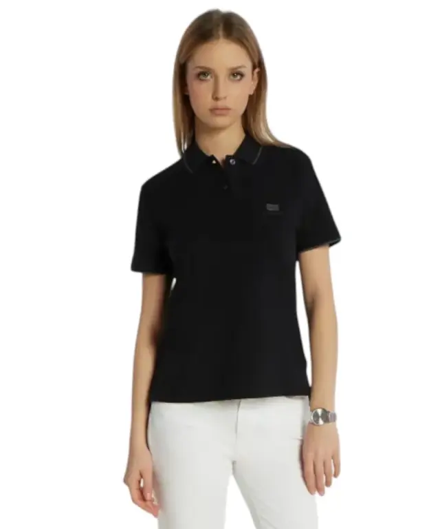 Napapijri -T-Shirt E-Nina Slim Fit NP0A4H8E-041 Μαύρο - M