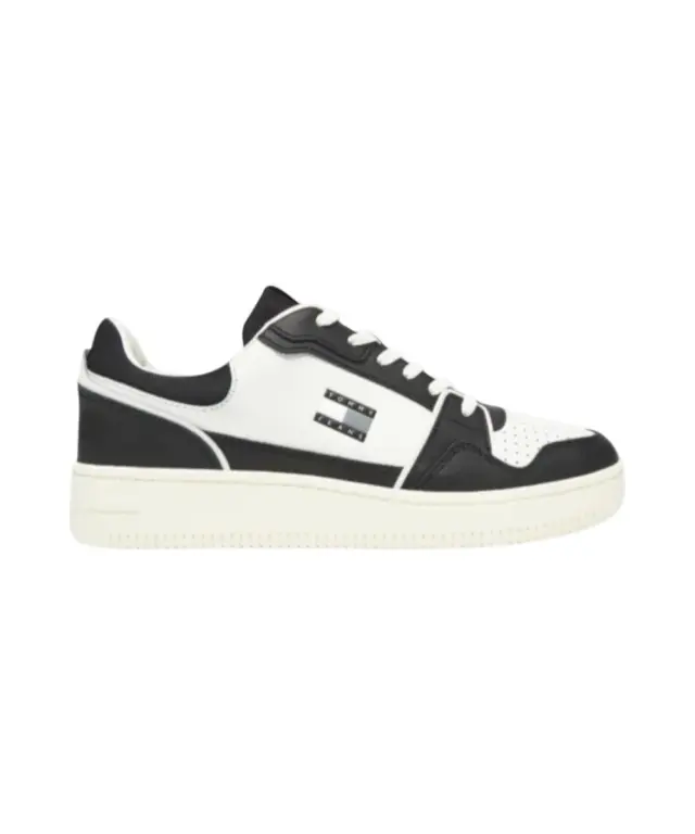 Tommy Hilfiger - Ανδρικά Sneakers Tjm Retro Basket EM0EM01610-BDS Μαύρο