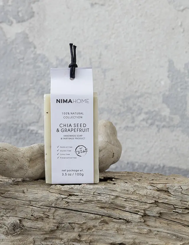 Σαπούνι Απολέπισης Grain Chia seed & Grapefruit nima