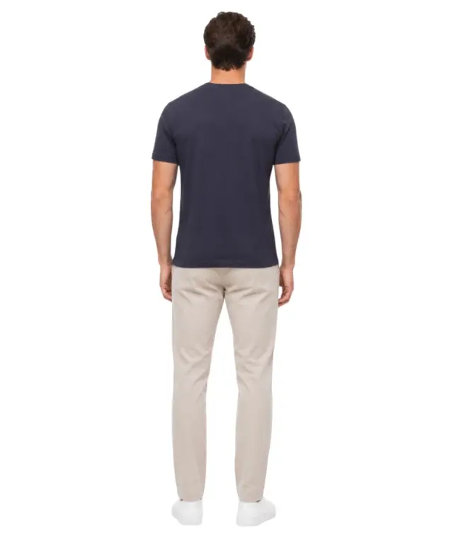Marina Militaire - Ανδρικό Κοντομάνικο Μπλουζάκι T-Shirt MYT189C-0004 Μπλε Σκούρο 3
