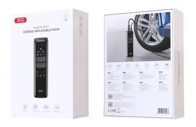 XO CZ017 Smart Ενσύρματη Αντλία Φουσκώματος 22 Κυλίνδρων 16.008.0045 3