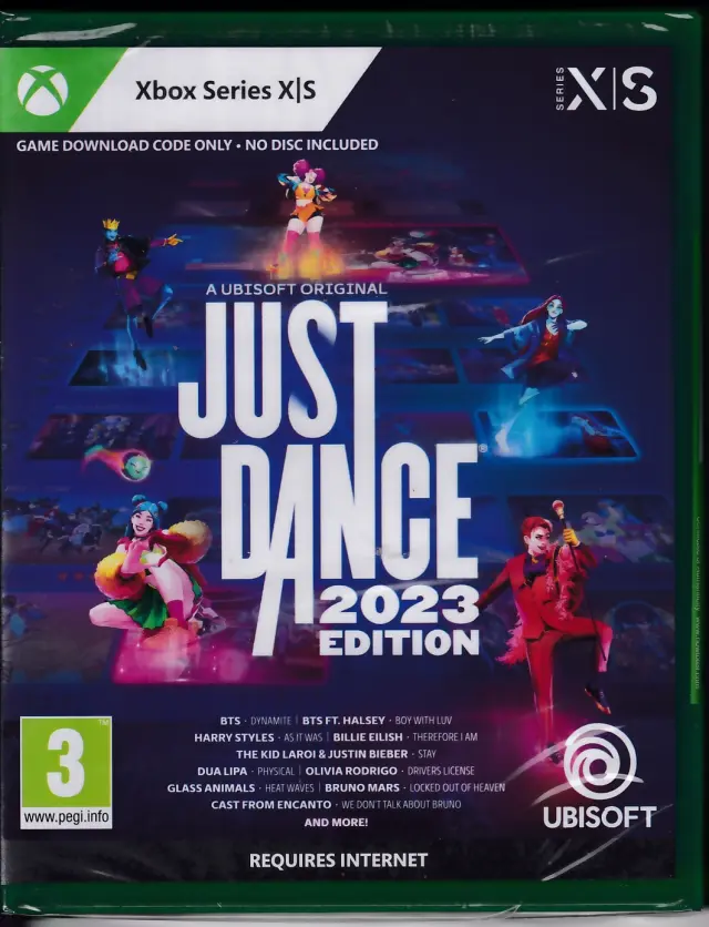 XBOX SERIES X/S Just DaNce 2023 EditioN Code IN a Box