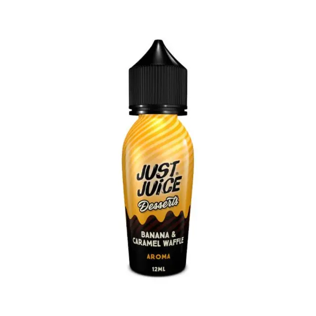 Just Juice Desserts Banana and Caramel Waffle Flavour Shot 12ml/60ml