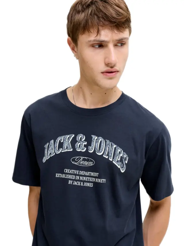 Jackamp;Jones ανδρικό t-shirt με τύπωμα 12298726-3 2