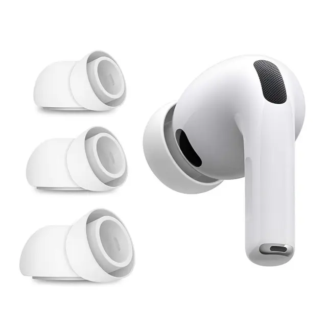 Techsuit Ear Tips AirPods Pro 3 Ανταλλακτικά Ear Tips Σιλικόνης XS / S / L