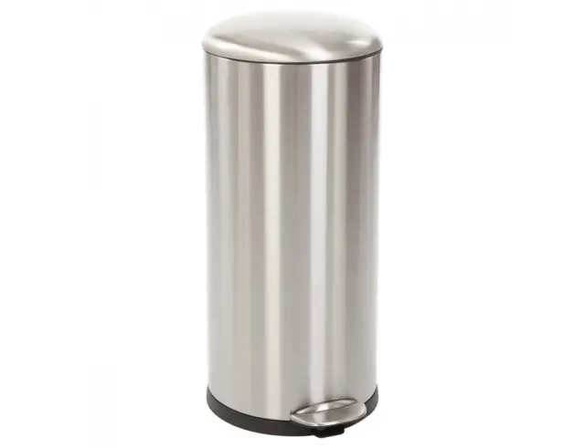 Καλάθι απορριμμάτων Eko Belle Deluxe με χωρητικότητα 30L και διαστάσεις 38x33x66cm - Matt Silver