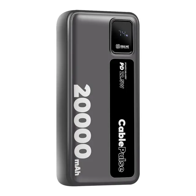 OBAL:ME CablePulse Powerbank 20000mAh 22,5W Black 3