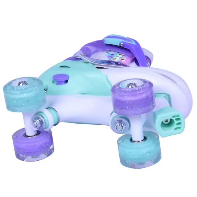 ΑΘΛΟΠΑΙΔΙΑ 3Κ ΠΑΤΙΝΙΑ ROLLER SKATES ΑΥΞΟΜΕΙΟΥΜΕΝΑ ΜΕΝΤΑ ΦΩΤΙΖΟΜΕΝΑ ΡΕΟΔΑΚΙΑ (No 35-38) 3