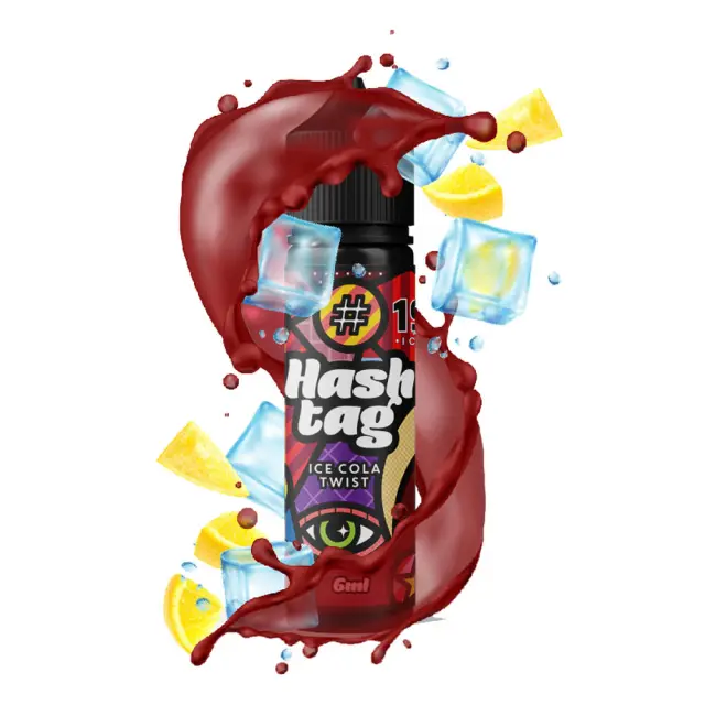 Ice Cola Twist 6ml (60ml) - Hashtag Flavorshots