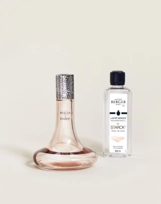 MBP Lampe Berger By Strarck Peau De Soie gift set Καταλυτική Λάμπα Αρωματισμού και Καθαρισμού Αέρα του Χώρου