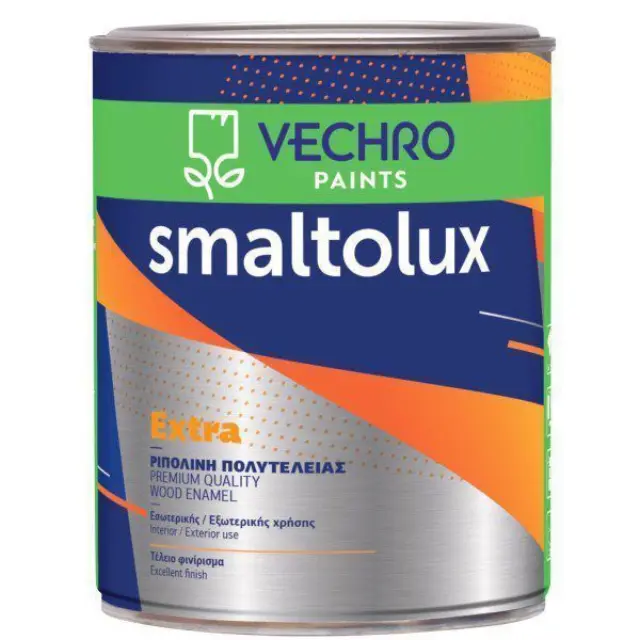 Vechro 110001000053 - SMALTOLUX extra SATIN ΛΕΥΚΟ 750ml