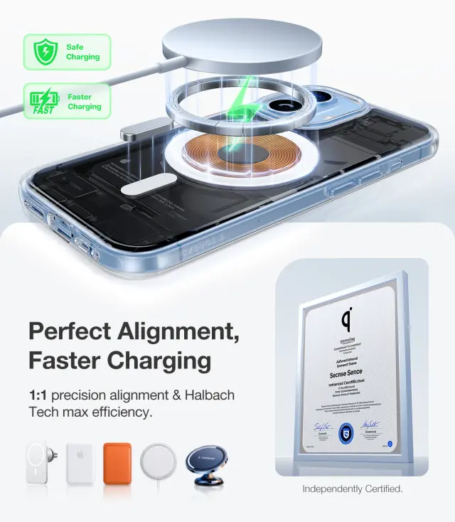 Torras Guardian Magnetic, clear - iPhone 17 3