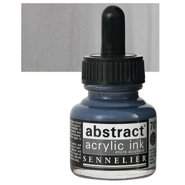 Sennelier Abstract Ακρυλικό Μελάνι 701 Neutral Grey - 30ml