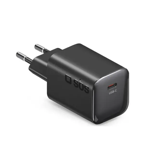 SBS Φορτιστής 40W 1x USB-C Black (TETRGAN1CAVS40W)