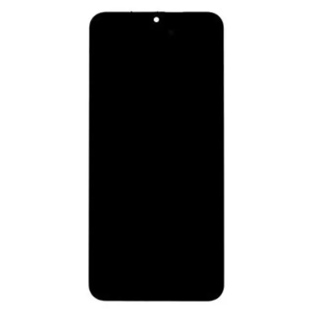 LCD display + Touch Unit + Front Cover Samsung A176 Galaxy A17 5G Black (Service Pack)