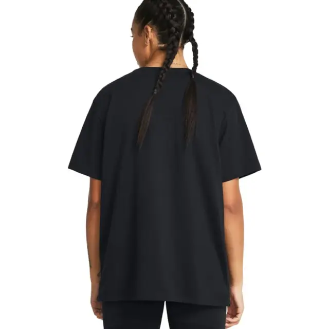 Under Armour Campus Collection Oversized T-Shirt (1387193-001) - Μαύρο 2