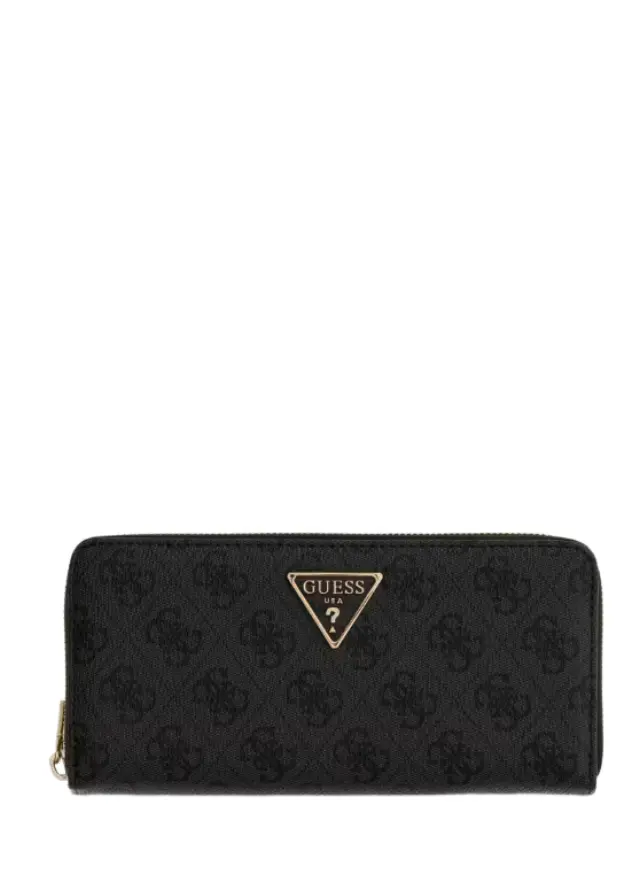 Guess γυναικείο μεγάλο πορτοφόλι Laurel με λογότυπο 4G SWSG7459146-1
