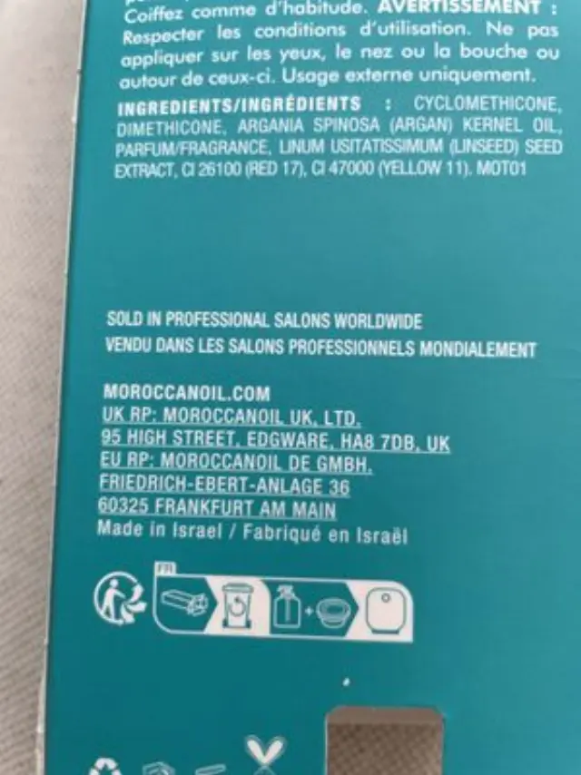 Moroccanoil Treatment All Hair Types Λάδι Μαλλιών για Επανόρθωση κατά της Ψαλίδας 100ml 2