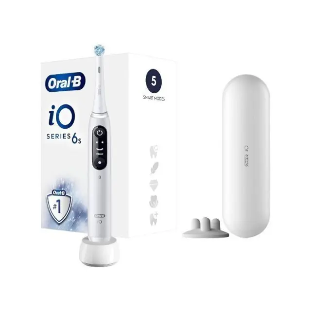 Oral-B Ηλεκτρική Οδοντόβουρτσα iO Series 6 White (iO Series 6 white)