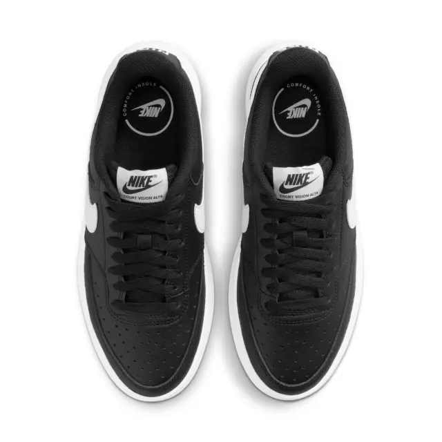 Nike Court Vision Alta (DM0113-002) - Λευκό-Μαύρο 3