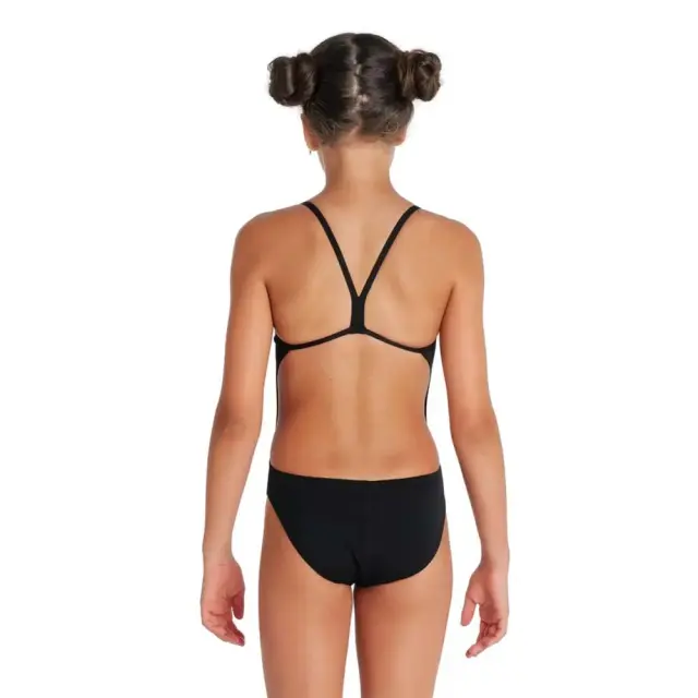 Arena Girl's Team Challenge Swimsuit Μαύρο 004765-550 (Arena) - 10 Years 2
