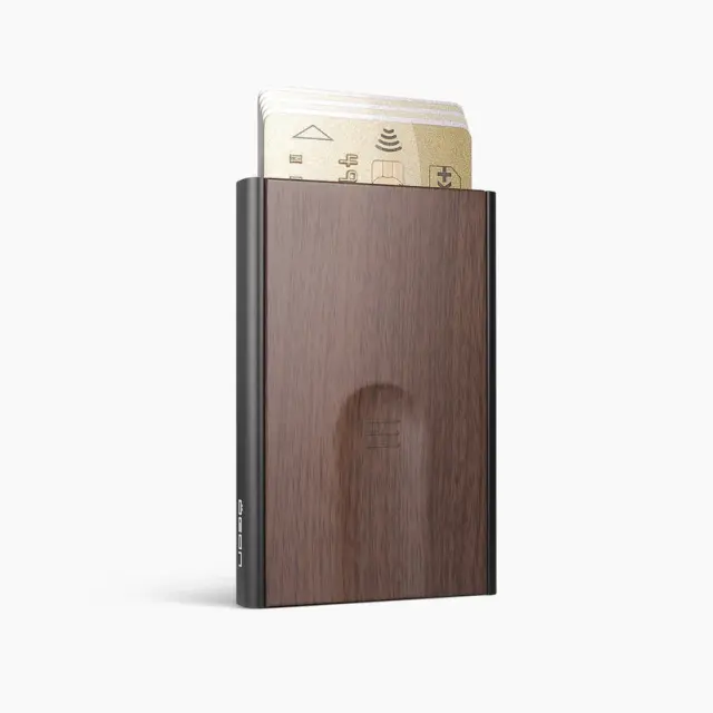 Ogon Πορτοφόλι Καρτών με RFID / Slider Automatic Card Holder: Sequoia Effect