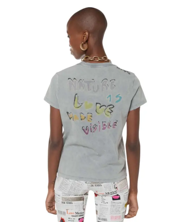 Desigual - Γυναικείο T-shirt Sinna 23SWTK24-5018 Γκρι 2