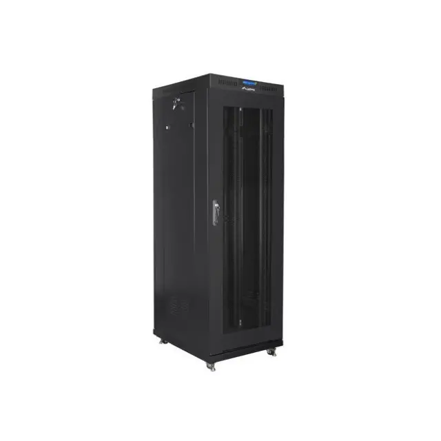 Lanberg Καμπίνα Rack 37U 600x800 LCD Black V2 (FF01-6837-23BL)