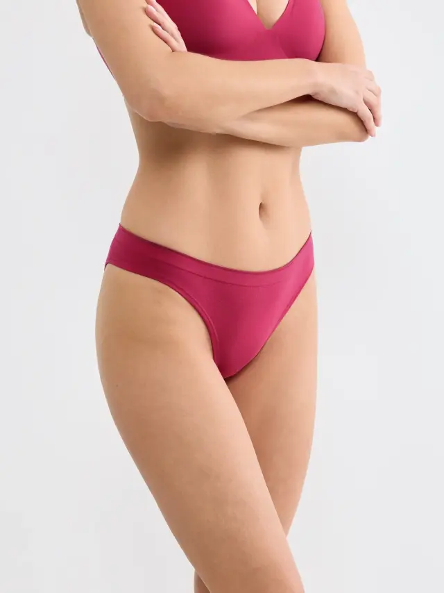 Sloggi Σλιπ Go Sense Tanga Συνδυασμός Ροζ-Φούξια 2-Pack 3