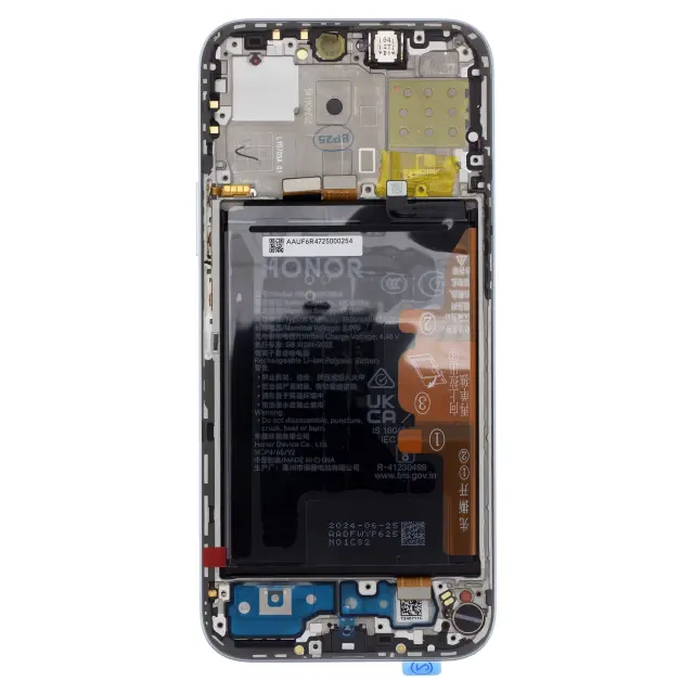 LCD Display + Touch Unit + Front Cover Honor 200 Lite Starry Blue (Service Pack) 2