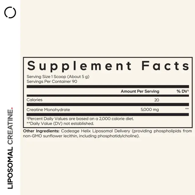 Codeage Liposomal Creatine 2