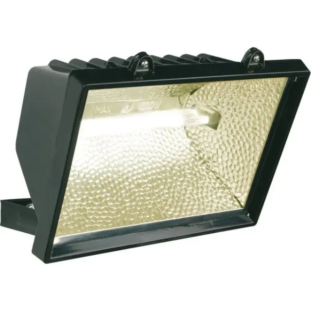 Floodlight hal. 1000W black WW