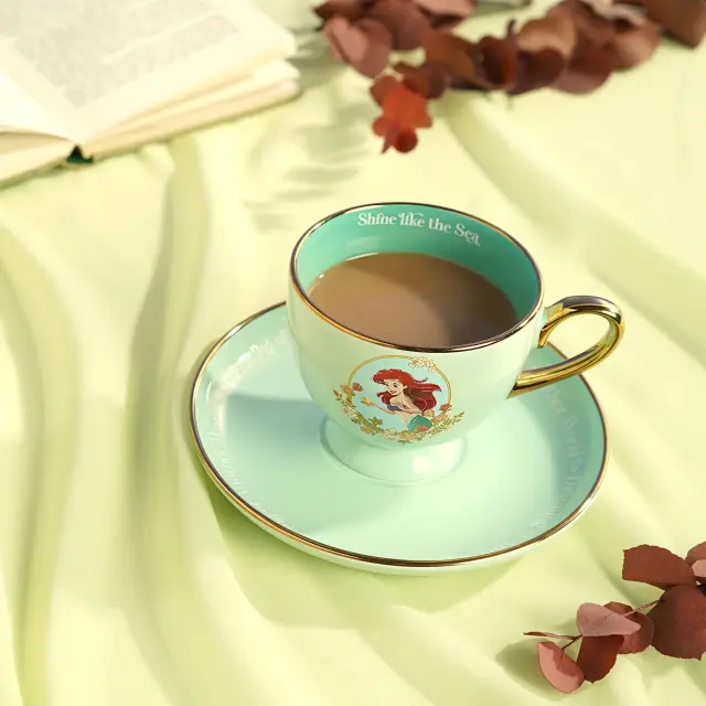 Κούπα + πιατάκι τσαγιού κεραμικά DISNEY PRINCESS - Ariel - Tea Cup + Saucer 200ml DI2364 2