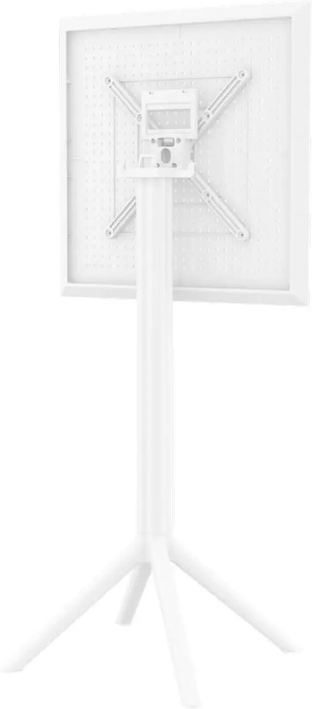 Τραπέζι Bar SKY Λευκό PP 60x60x108cm 2