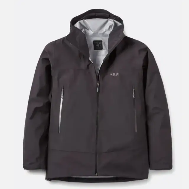 Rab Namche Jacket 3L Gore-Tex Ανδρικό Αδιάβροχο Regular Fit Black - Large
