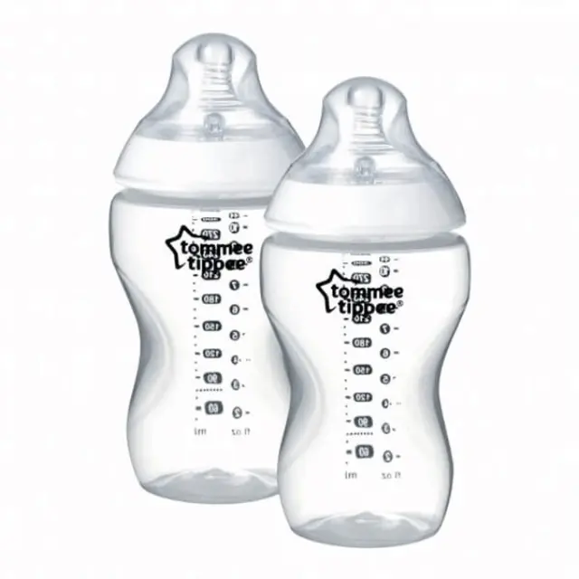 Tommee Tippee Closer to Nature Μπουκάλι Μωρού Μέτριας Ροής 340ml 3m+ 2τμχ